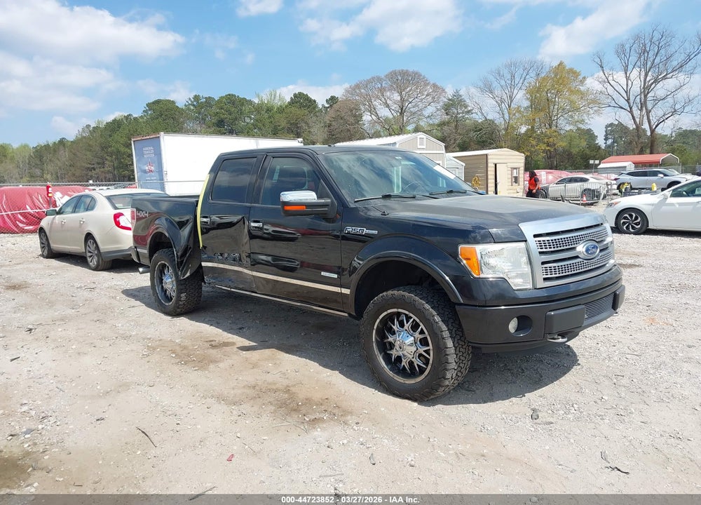 2012 FORD F-150 PLATINUM VIN: 1FTFW1ET6CFA80777