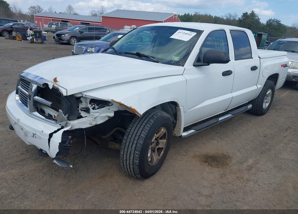 2007 DODGE DAKOTA SLT VIN: 1D7HW48P27S180189