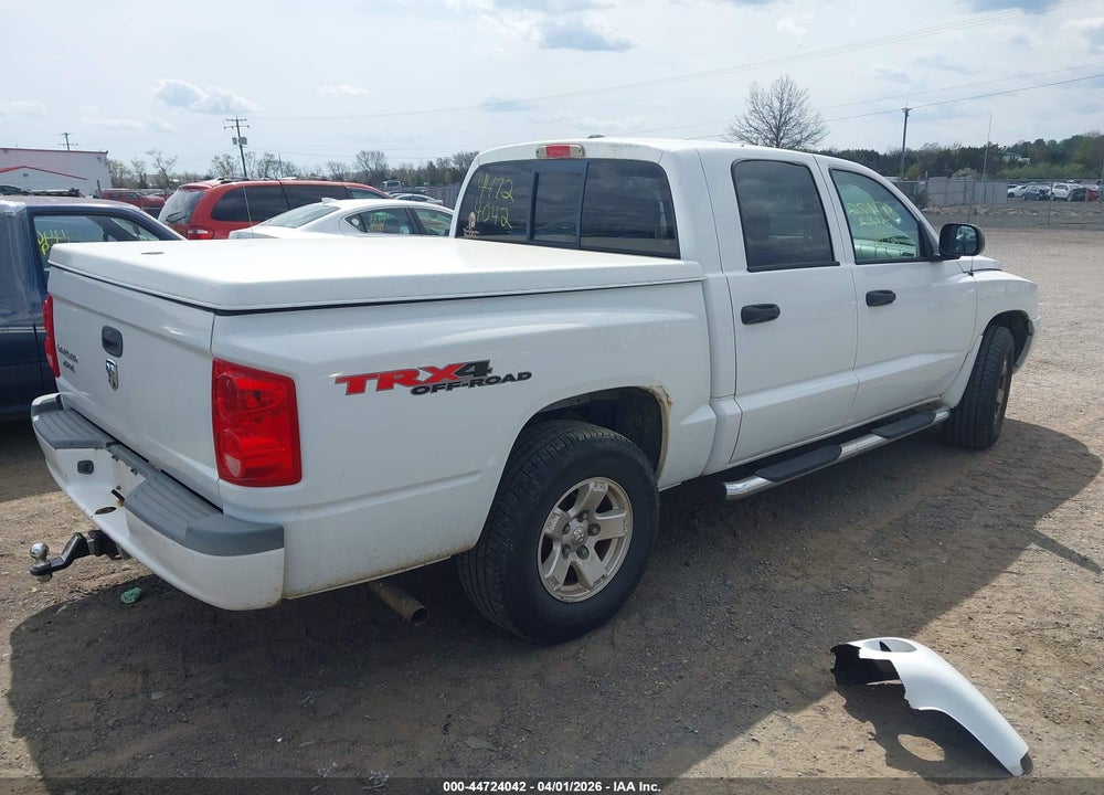 2007 DODGE DAKOTA SLT VIN: 1D7HW48P27S180189