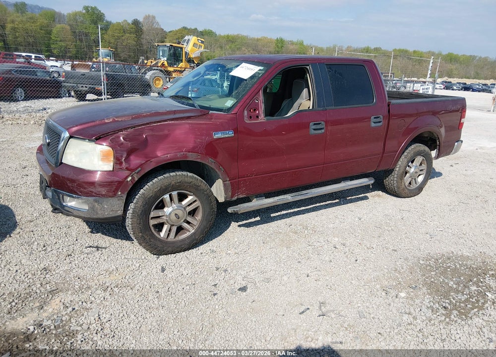 2005 FORD F-150 FX4/LARIAT/XLT VIN: 1FTPW14585KF01089
