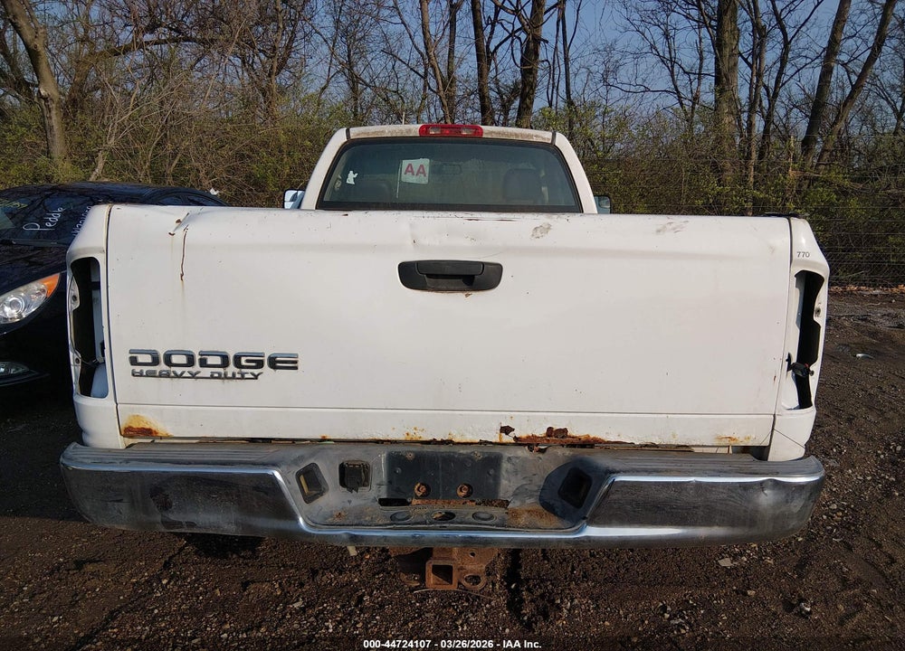 2004 DODGE RAM 2500 ST VIN: 3D7KA26D24G192654
