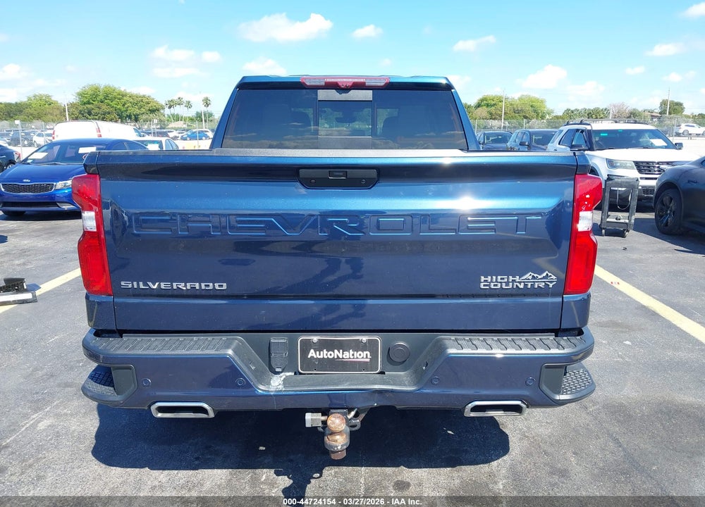 2020 CHEVROLET SILVERADO 1500 4WD  SHORT BED HIGH COUNTRY VIN: 1GCUYHEL0LZ206348