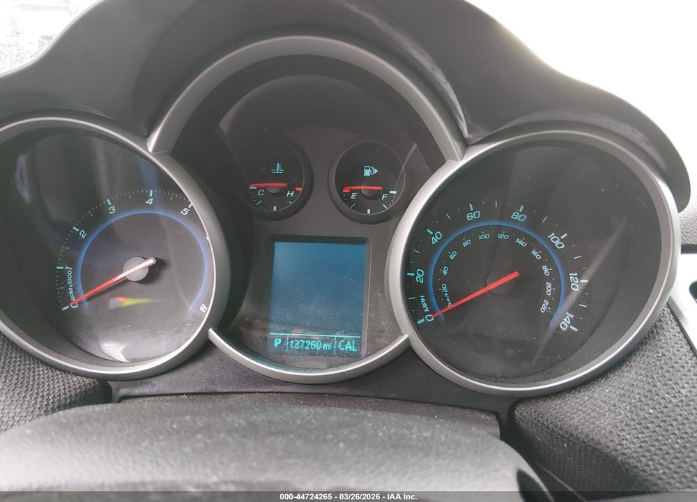 2012 CHEVROLET CRUZE 1LT VIN: 1G1PF5SCXC7272772