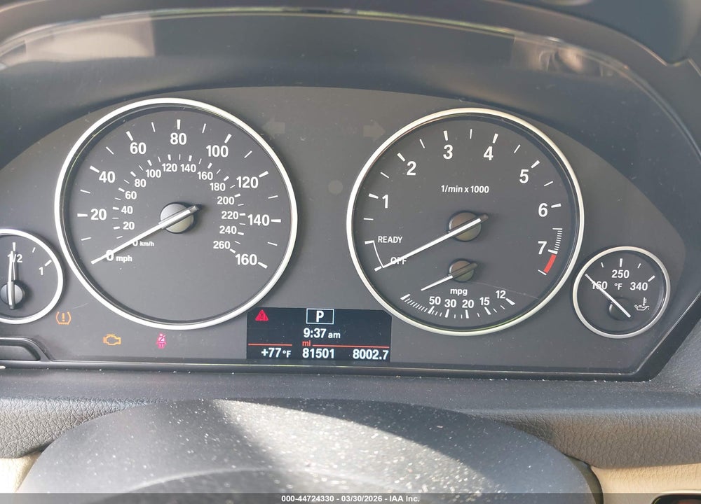 2014 BMW 320I VIN: WBA3B1G56ENS78018