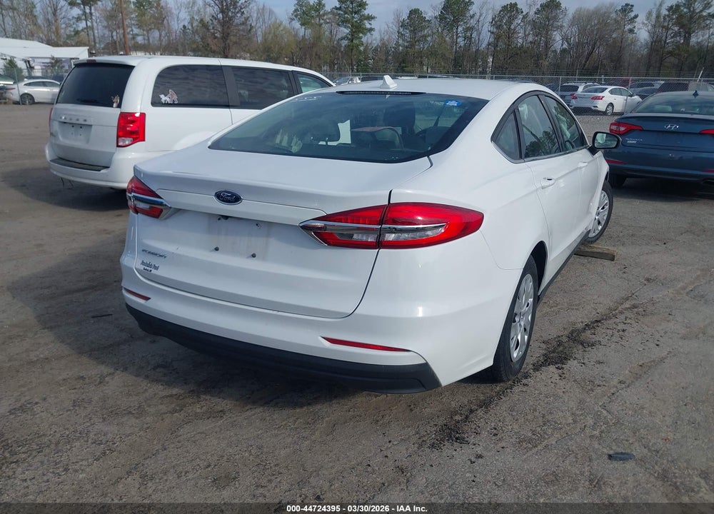 2020 FORD FUSION S VIN: 3FA6P0G73LR220722