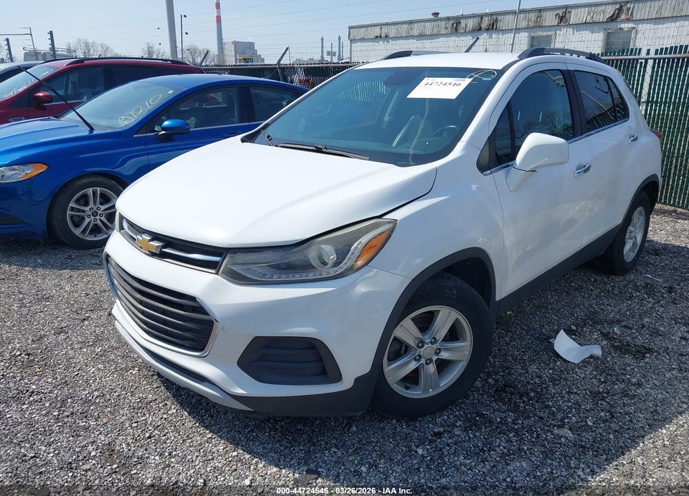 2017 CHEVROLET TRAX LT VIN: 3GNCJLSB4HL188568