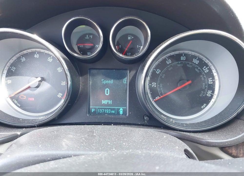 2012 BUICK REGAL VIN: 2G4GR5EK9C9116606
