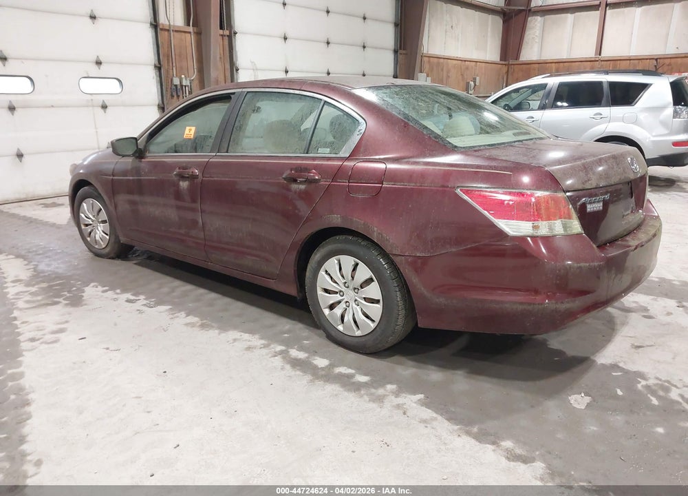 2010 HONDA ACCORD 2.4 LX VIN: 1HGCP2F34AA095892