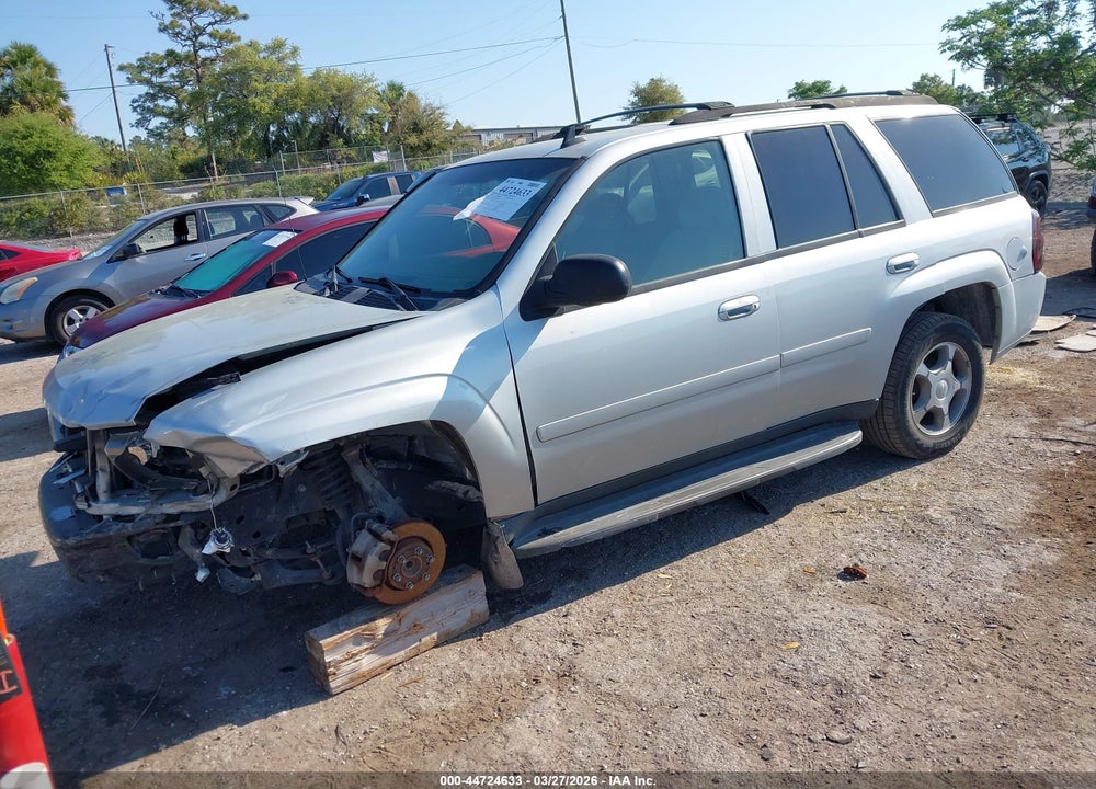 2008 CHEVROLET TRAILBLAZER LT VIN: 1GNDS13S982148802