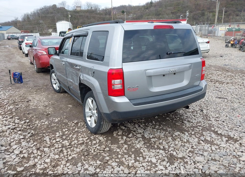 2014 JEEP PATRIOT LATITUDE VIN: 1C4NJRFB3ED910631