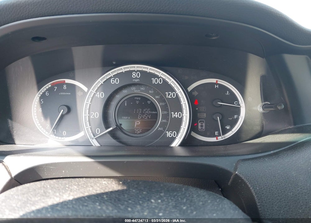 2013 HONDA ACCORD EX-L V-6 VIN: 1HGCR3F88DA001383