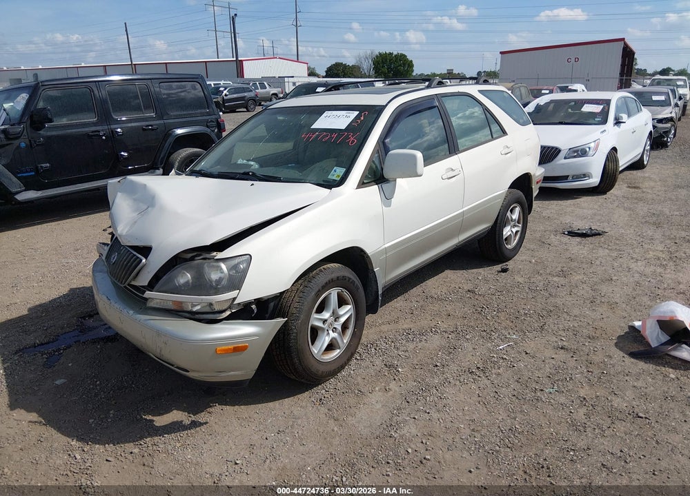 2000 LEXUS RX 300 VIN: JT6GF10U9Y0075580