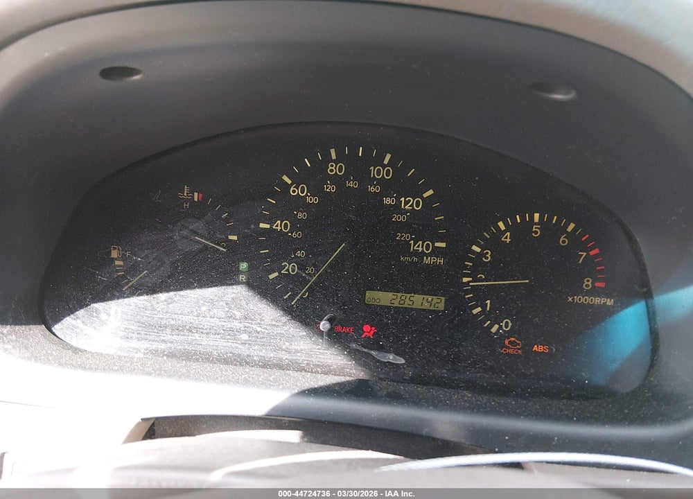 2000 LEXUS RX 300 VIN: JT6GF10U9Y0075580