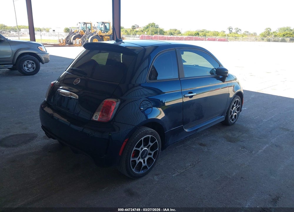 2013 FIAT 500 TURBO VIN: 3C3CFFHH9DT554241