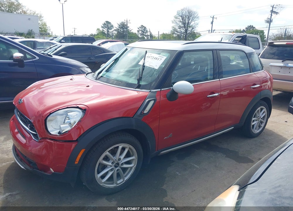 2016 MINI COUNTRYMAN COOPER S VIN: WMWZC5C5XGWU20243