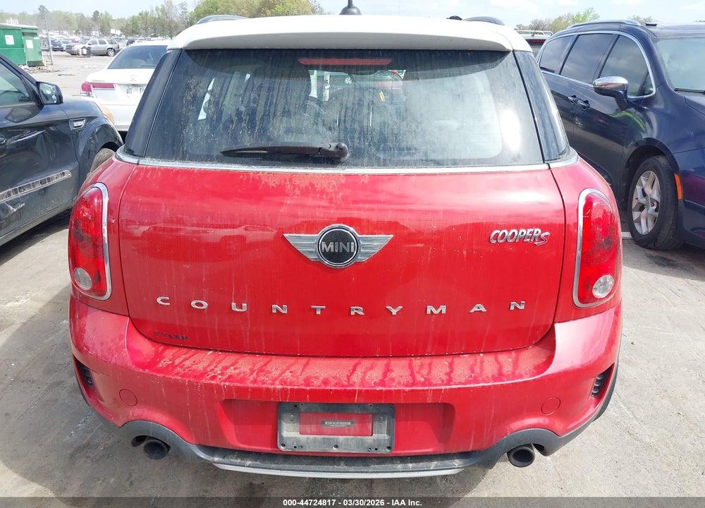 2016 MINI COUNTRYMAN COOPER S VIN: WMWZC5C5XGWU20243