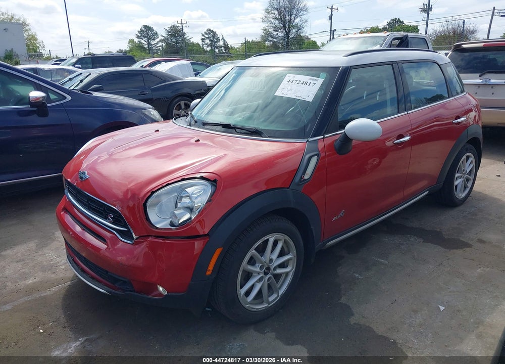 2016 MINI COUNTRYMAN COOPER S VIN: WMWZC5C5XGWU20243