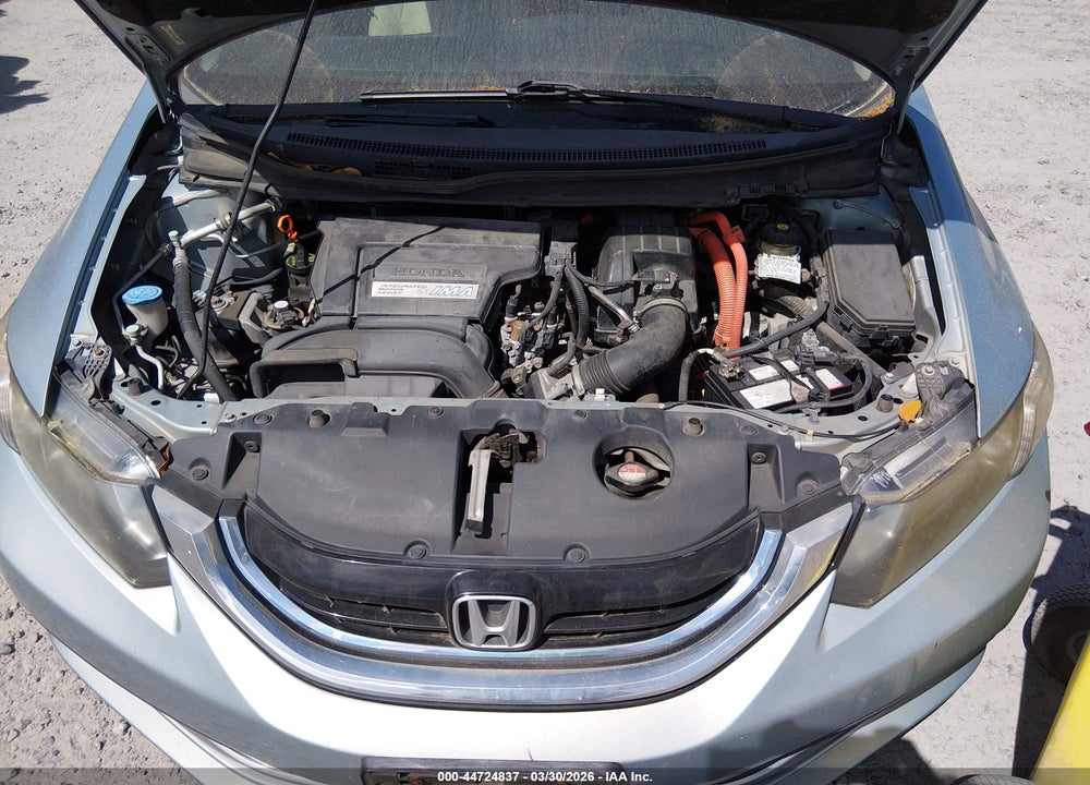 2013 HONDA CIVIC HYBRID VIN: 19XFB4F20DE002039