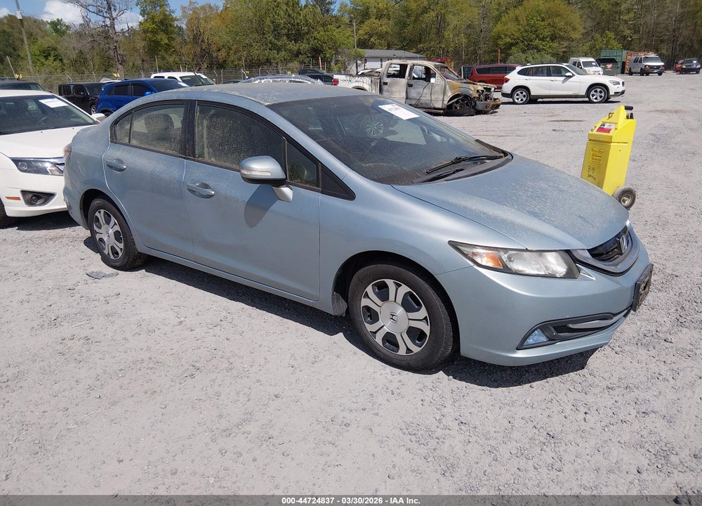 2013 HONDA CIVIC HYBRID VIN: 19XFB4F20DE002039