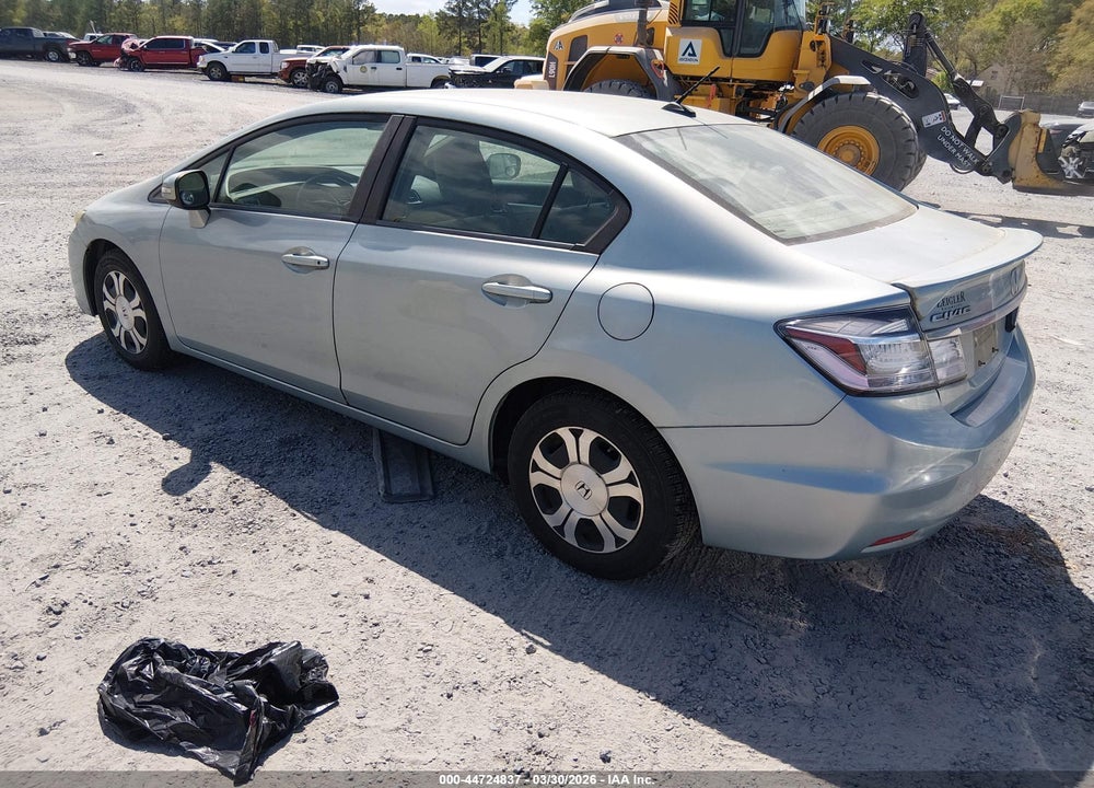 2013 HONDA CIVIC HYBRID VIN: 19XFB4F20DE002039