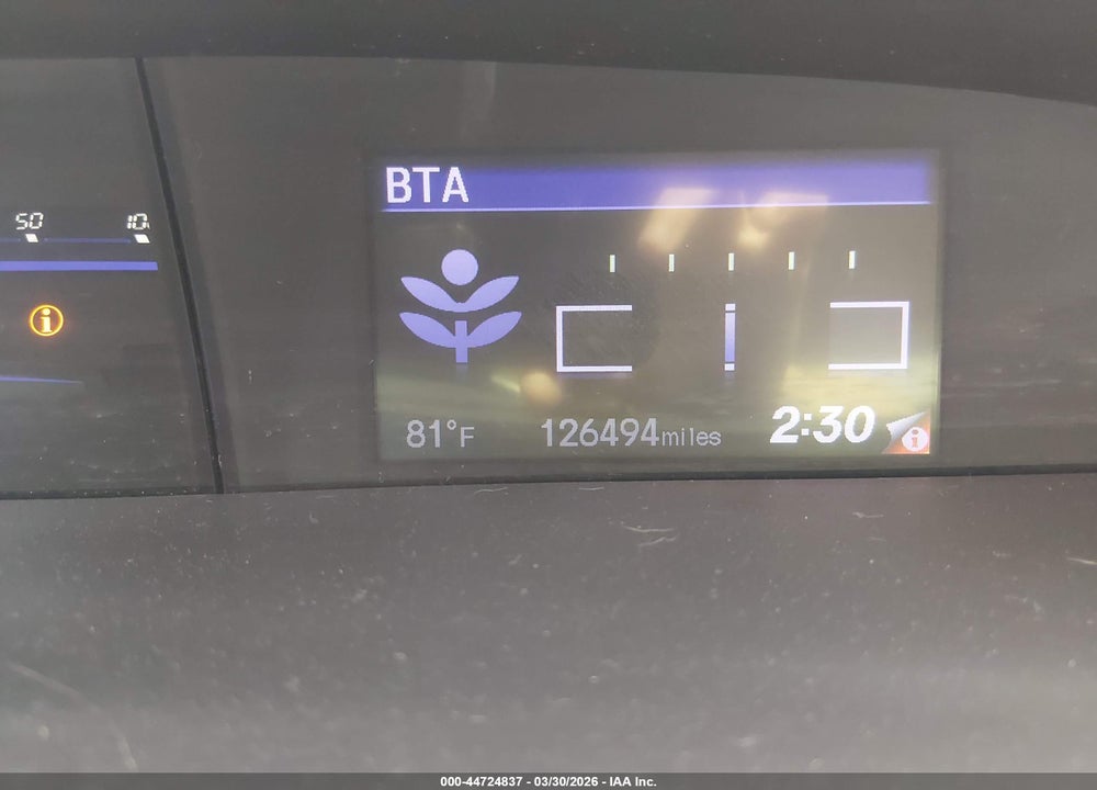2013 HONDA CIVIC HYBRID VIN: 19XFB4F20DE002039