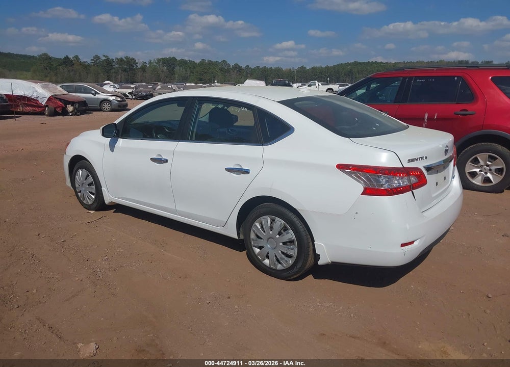 2014 NISSAN SENTRA SV VIN: 3N1AB7AP3EY336082