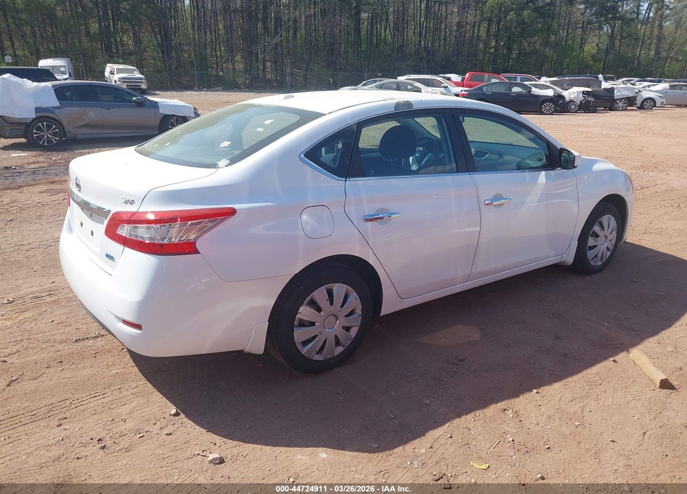 2014 NISSAN SENTRA SV VIN: 3N1AB7AP3EY336082