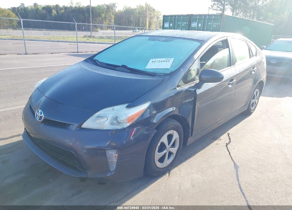 2013 TOYOTA PRIUS THREE VIN: JTDKN3DU7D1701711