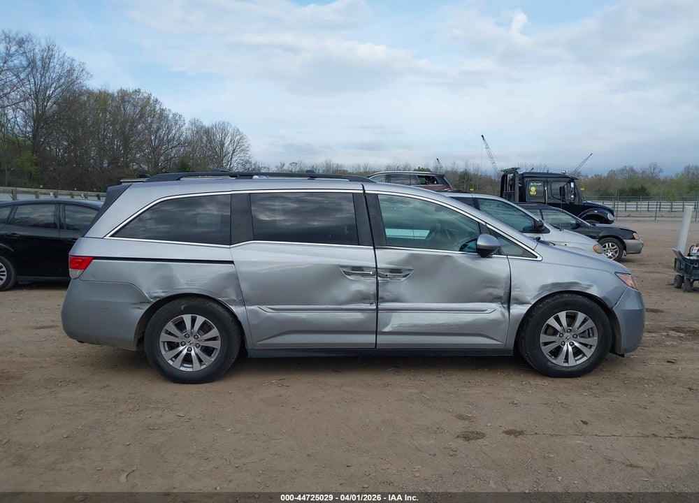 2017 HONDA ODYSSEY EX-L VIN: 5FNRL5H65HB024814