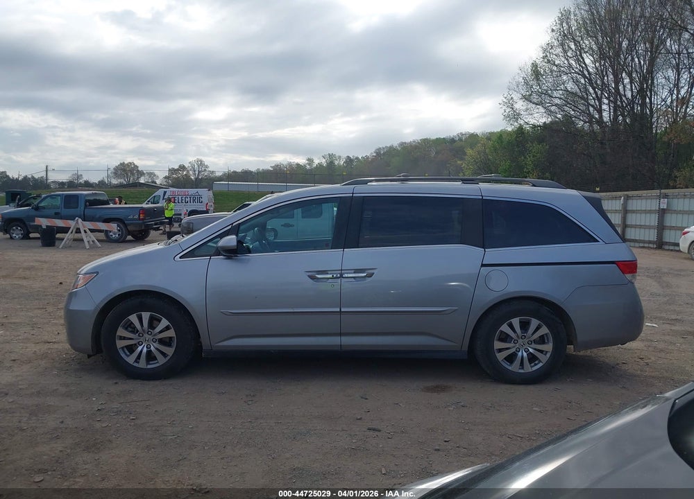 2017 HONDA ODYSSEY EX-L VIN: 5FNRL5H65HB024814