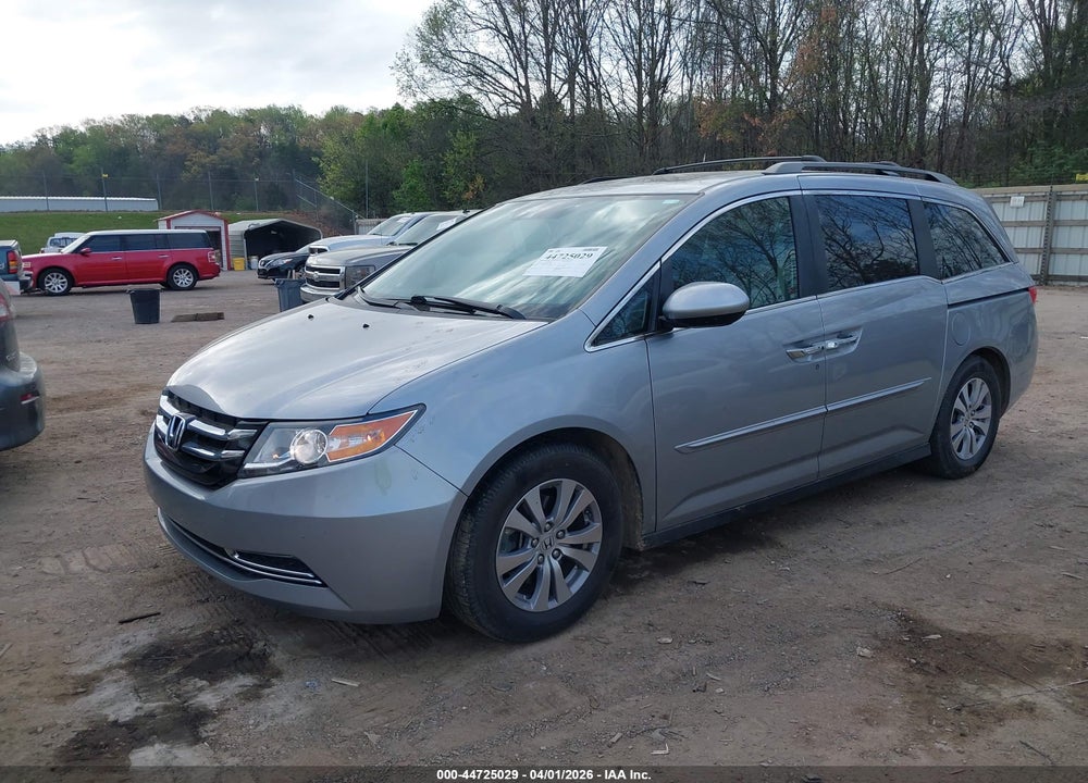 2017 HONDA ODYSSEY EX-L VIN: 5FNRL5H65HB024814