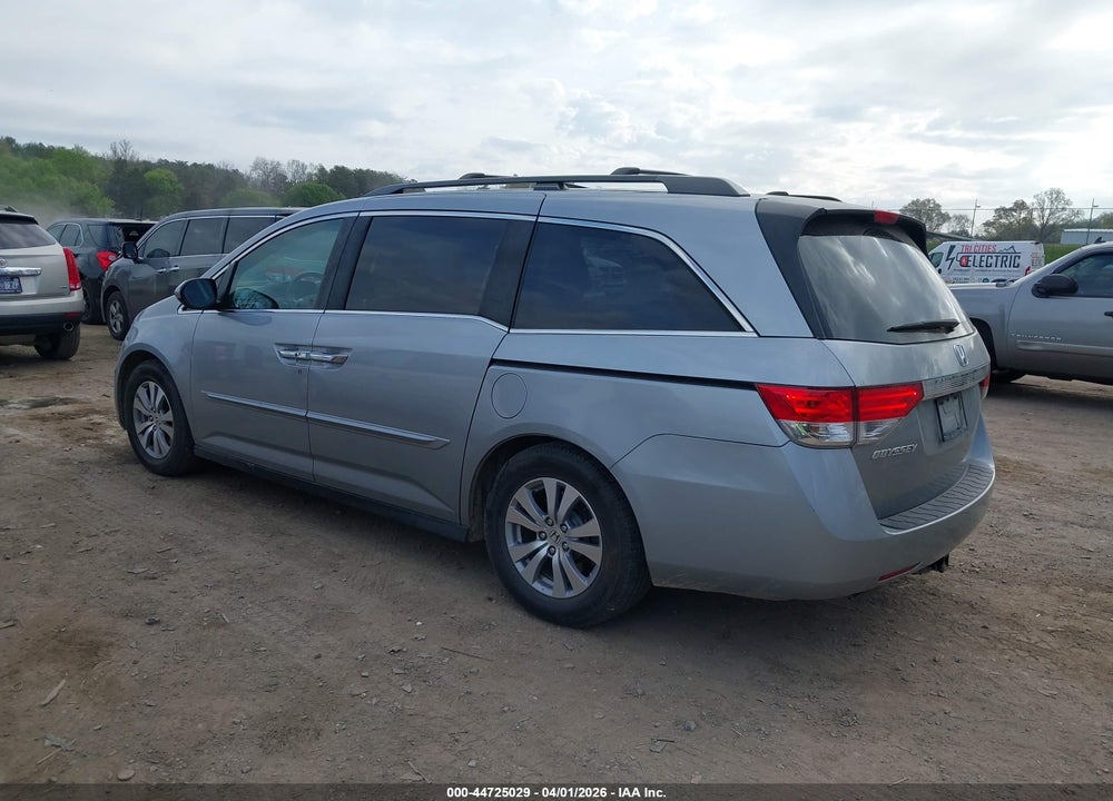 2017 HONDA ODYSSEY EX-L VIN: 5FNRL5H65HB024814