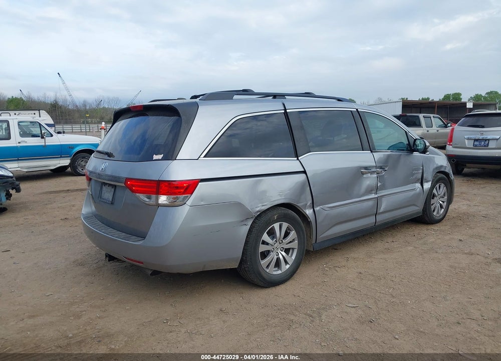 2017 HONDA ODYSSEY EX-L VIN: 5FNRL5H65HB024814