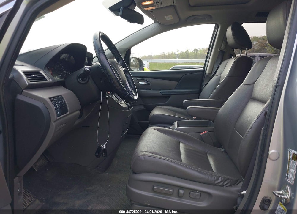 2017 HONDA ODYSSEY EX-L VIN: 5FNRL5H65HB024814