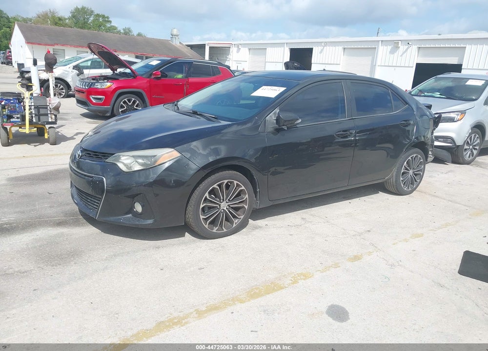 2014 TOYOTA COROLLA S PLUS VIN: 2T1BURHE9EC096595