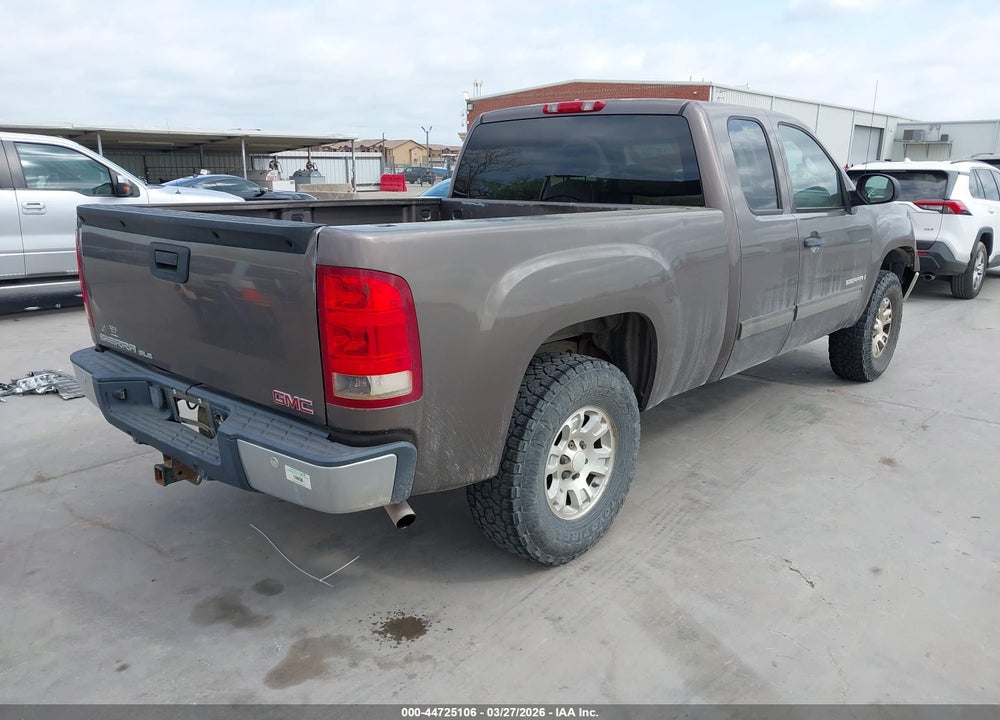 2008 GMC SIERRA 1500 SLE1 VIN: 2GTEC19C081312917