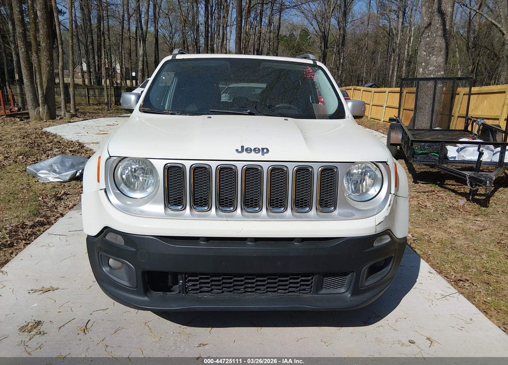 2017 JEEP RENEGADE LIMITED FWD VIN: ZACCJADB1HPE55568