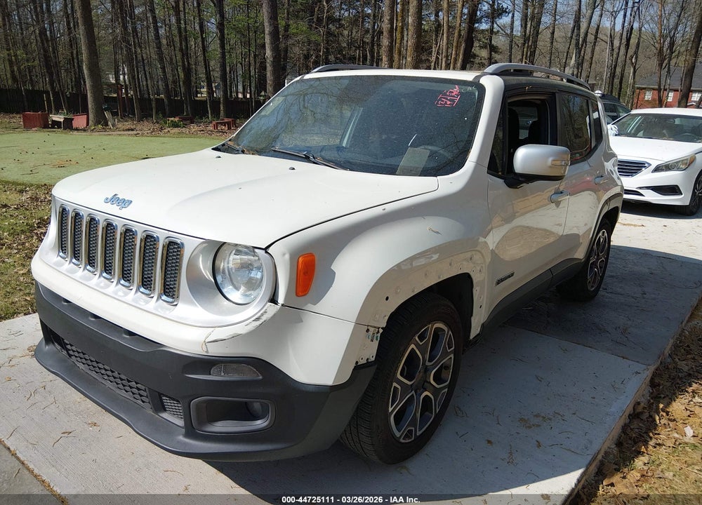 2017 JEEP RENEGADE LIMITED FWD VIN: ZACCJADB1HPE55568