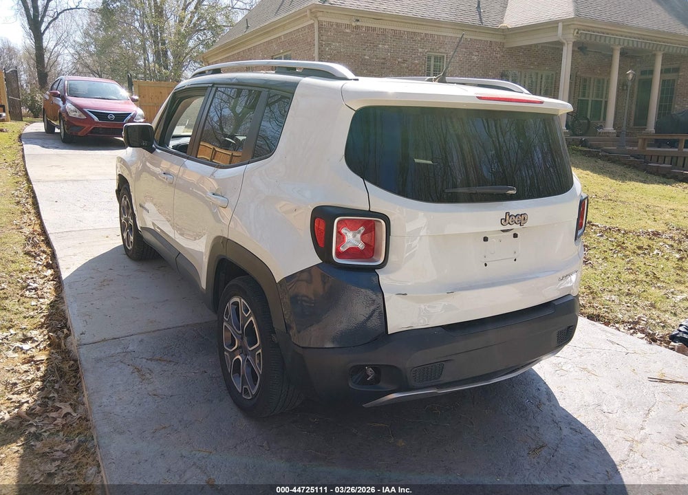 2017 JEEP RENEGADE LIMITED FWD VIN: ZACCJADB1HPE55568