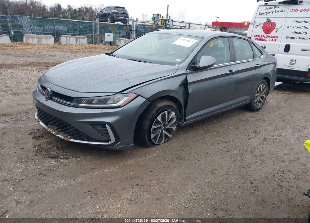 2025 VOLKSWAGEN JETTA 1.5T S VIN: 3VW5X7BU5SM022793