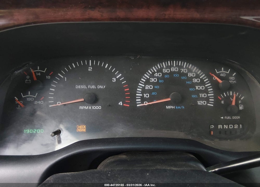 1999 DODGE RAM 2500 ST VIN: 3B7KF2363XG140696