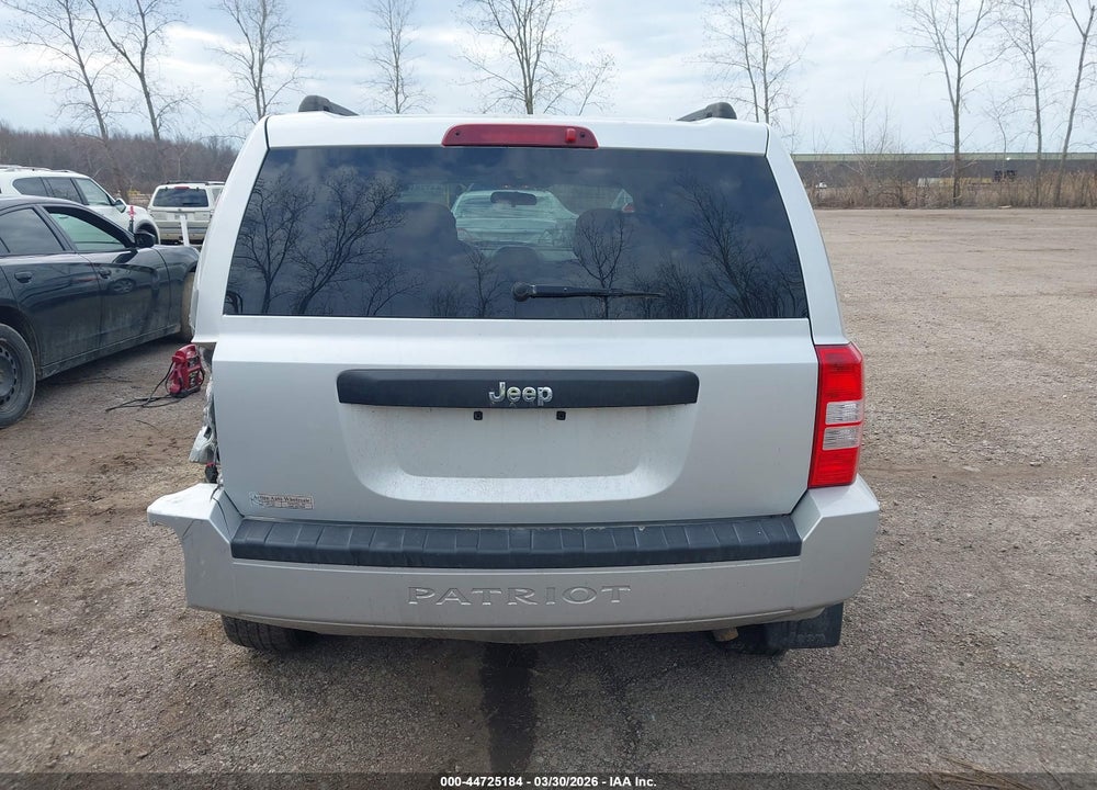 2009 JEEP PATRIOT SPORT VIN: 1J4FT28BX9D183166