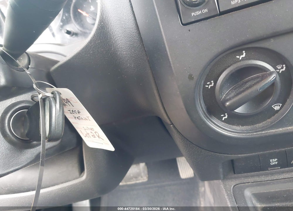2009 JEEP PATRIOT SPORT VIN: 1J4FT28BX9D183166