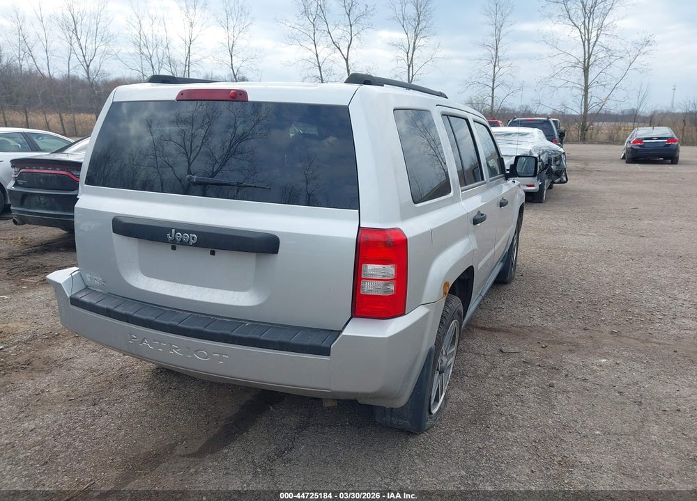 2009 JEEP PATRIOT SPORT VIN: 1J4FT28BX9D183166