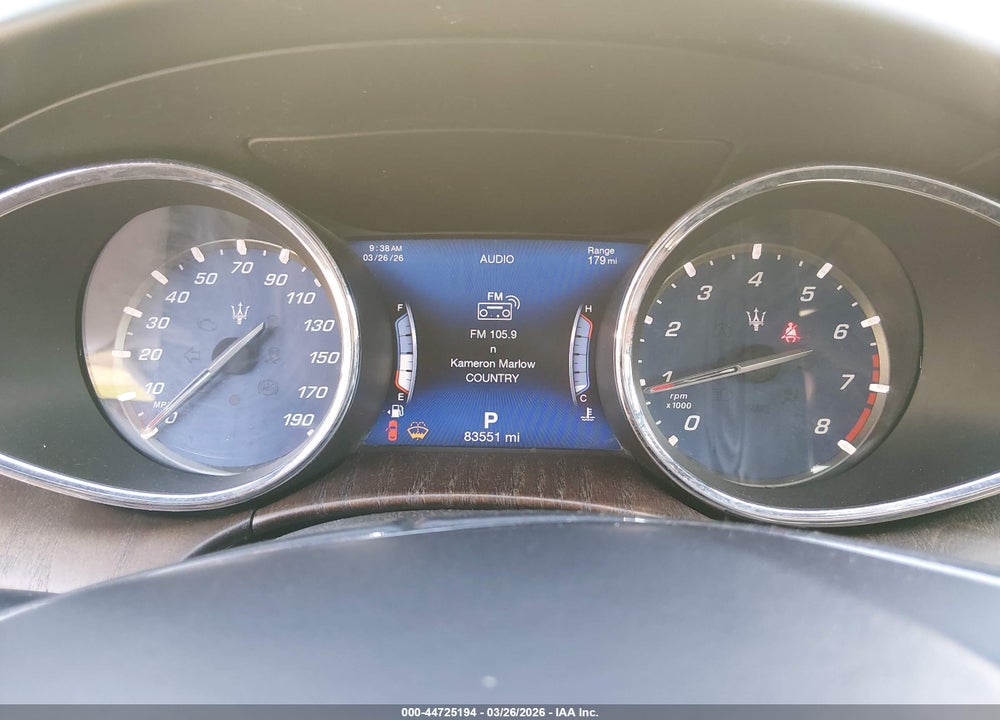 2018 MASERATI QUATTROPORTE S GRANLUSSO VIN: ZAM56YPL3J1281477