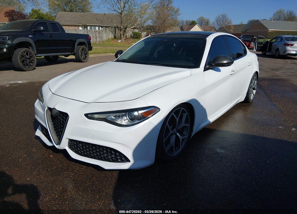 2018 ALFA ROMEO GIULIA TI SPORT RWD VIN: ZARFAECN6J7590313