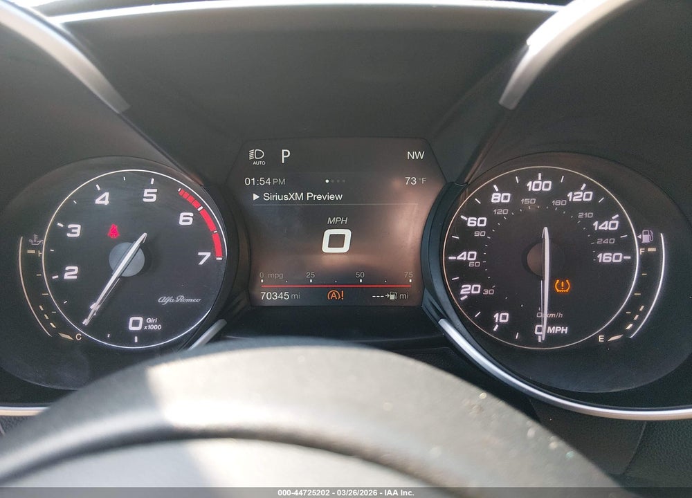 2018 ALFA ROMEO GIULIA TI SPORT RWD VIN: ZARFAECN6J7590313
