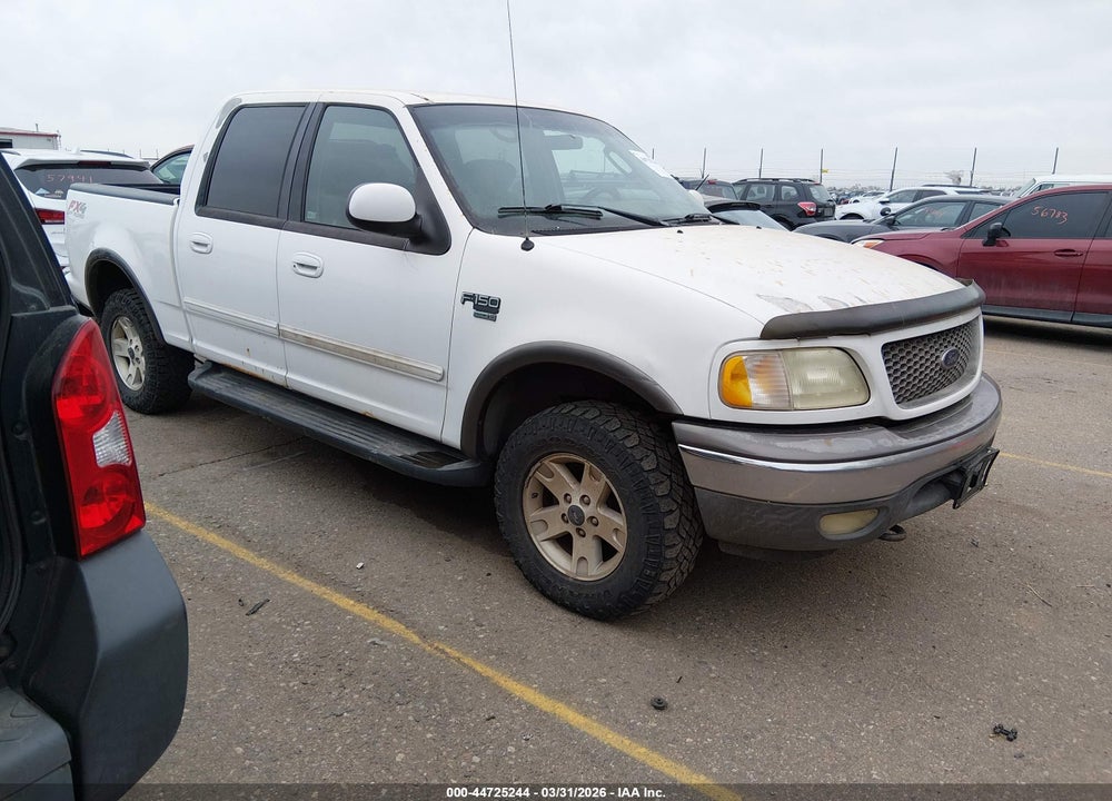 2002 FORD F-150 LARIAT/XLT VIN: 1FTRW08L22KC67555