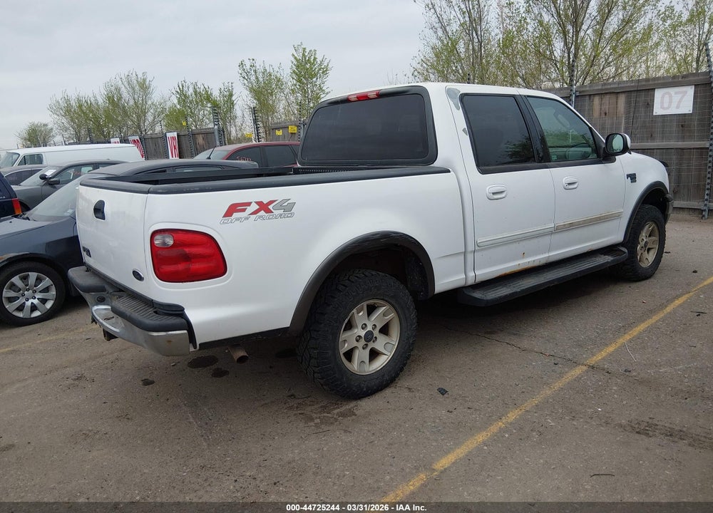 2002 FORD F-150 LARIAT/XLT VIN: 1FTRW08L22KC67555