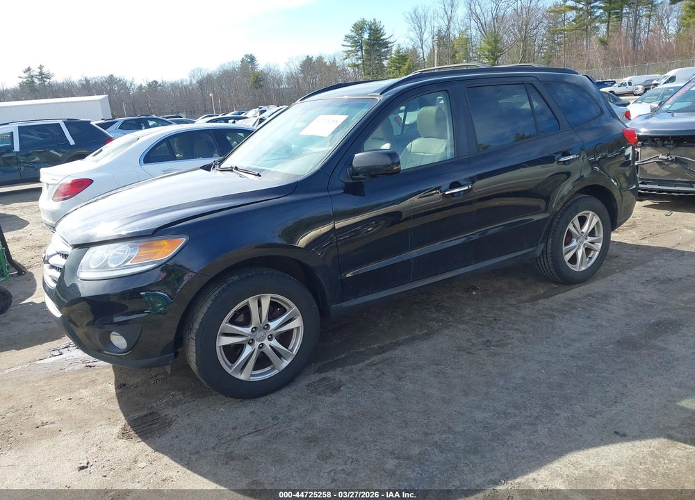 2012 HYUNDAI SANTA FE LIMITED V6 VIN: 5XYZKDAG0CG133814